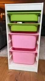 IKEA Trofast kast met bakken, Kinderen en Baby's, Kinderkamer | Commodes en Kasten, Ophalen, Gebruikt, Minder dan 50 cm, 90 tot 105 cm