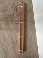 Houten jaloezieën (rosé/koper), Huis en Inrichting, Ophalen, Bruin, 100 tot 150 cm, Zo goed als nieuw