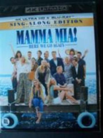 Blu-ray 4K Ultra HD:Mamma Mia! Here We Go Again (2-disc)seal beschikbaar voor biedingen