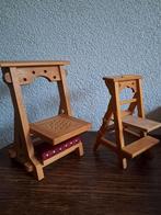 Miniatuur bidstoel kerkstoel mooie houten stoeltje, Huis en Inrichting, Ophalen of Verzenden, Zo goed als nieuw