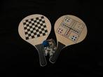 Beachset met bordspellen – 2-in-1 houten spellen set!, Verzenden, Nieuw