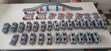 Lego Duplo Treinrails - Wissels, Brug & Overgangen beschikbaar voor biedingen