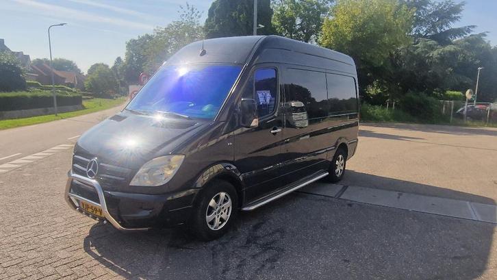 Mercedes Sprinter 2007 V6, Auto's, Bestelauto's, Particulier, Mercedes-Benz, Diesel, Automaat, Geïmporteerd, Zwart, Zwart, Stof