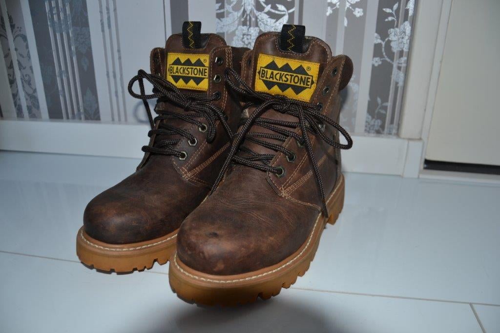 stevige Blackstone bergschoenen, maat 39., Blackstone, Bruin, Ophalen of Verzenden, Zo goed als nieuw