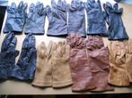 8 paar vintage handschoenen leer, Verzamelen, Kleding en Patronen, Overige typen, Gebruikt, Ophalen