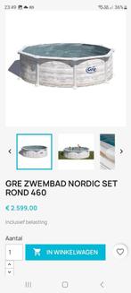 1400e GRE Nordic 460cm. 1.3m hoog nieuw nog in de verpakking, 120 cm of meer, Rond, Ophalen of Verzenden, 300 cm of meer