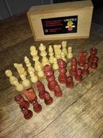 Longfield Schaakstukken in Houten Doos, Ophalen of Verzenden