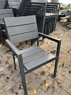 Partij Terrasstoelen Aluminium/Kunststof 80 stuks, Ophalen, Gebruikt, Aluminium, Stapelbaar