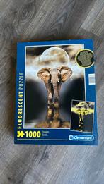 Glow in the dark puzzel, Hobby en Vrije tijd, Denksport en Puzzels, Ophalen, 500 t/m 1500 stukjes, Zo goed als nieuw