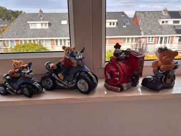 Vintage spaarpot set - Trein, Motoren & Beer in Schoen beschikbaar voor biedingen