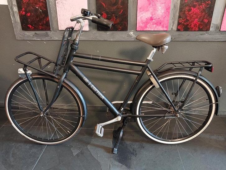 Cortina U4 28" matzwart Nexus 3v framehoogte 56, Fietsen en Brommers, Fietsen | Heren | Herenfietsen, Zo goed als nieuw, Overige merken