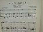 VIVE LÁMOUR//LEVE DE VRIJGEZEL + GANZ IN WEISS, Muziek en Instrumenten, Bladmuziek, Gebruikt, Ophalen of Verzenden, Artiest of Componist