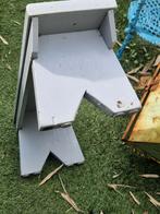 Origineel voet (of vensterbank) krukje (brocante), Ophalen of Verzenden, Gebruikt, Hout