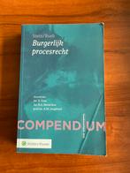 Burgerlijk procesrecht compendium 22e druk, Boeken, Studieboeken en Cursussen, Ophalen of Verzenden, Wolters Kluwer, Gamma, WO
