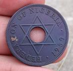Britse koloniën - Nigeria 1 Penny 1959, Ophalen of Verzenden, Nigeria, Losse munt