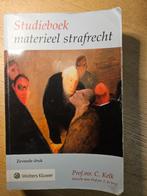 Studieboek Materieel Strafrecht - C. kelk, Gelezen, Ophalen of Verzenden, WO, Wolters Kluwer