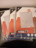 3x Tabbladen plastic met venster 12-delig 23-gaats, Ophalen of Verzenden, Nieuw
