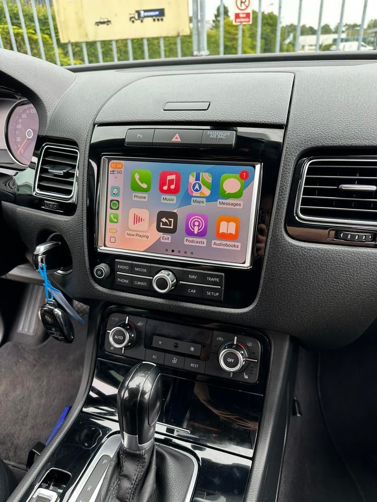 VW Touareg RNS850 CarPlay / Android Auto €499 incl. inbouw, Auto diversen, Autonavigatie, Ophalen, Nieuw