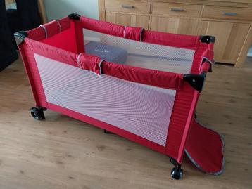campingbedje/kinderbed met matras, dekbedhoes, dekbed en kus beschikbaar voor biedingen