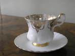Stijlvol kopje, Royal Albert, Goud kant ( gold lace), Ophalen of Verzenden