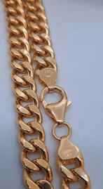 gouden coban link ketting 14kt, Www.bredajuwelier.nl, Nieuw, Ophalen of Verzenden, Www.bredajuwelier.nl