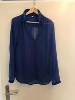 Blauwe blouse maat 42, Blauw, Maat 42/44 (L), Ophalen of Verzenden, Zo goed als nieuw