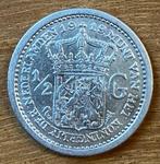 halve gulden 1919 Wilhelmina, Postzegels en Munten, Munten | Nederland, Ophalen, ½ gulden, Zilver, Koningin Wilhelmina
