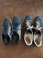 Gucci 2 paar sneakers maat 43 origineel, Verzenden, Gedragen