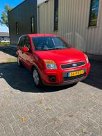 Ford Fusion 1.6 16V 2009 Rood, Auto's, Voorwielaandrijving, 1596 cc, 100 pk, Origineel Nederlands