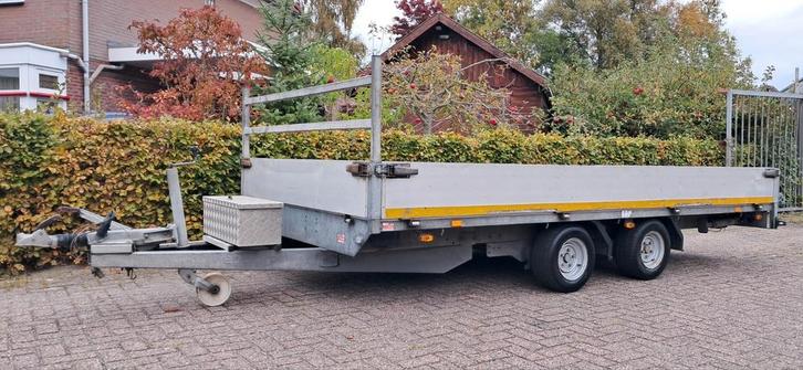 Eduard P4 multitransporter 200x406cm 3000kg bwjr 2019, Auto diversen, Aanhangers en Bagagewagens, Gebruikt, Ophalen