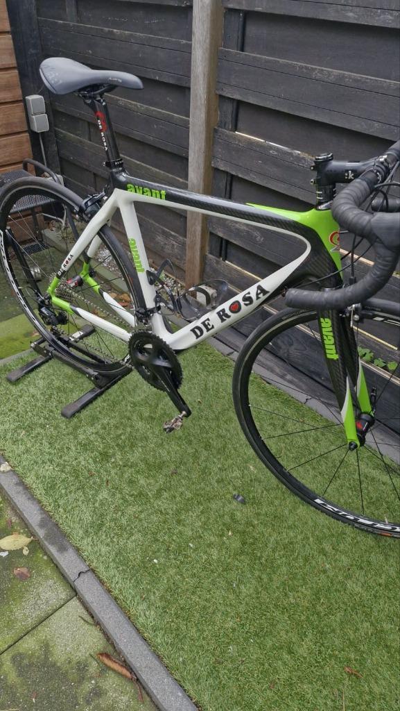 De Rosa Avant 54 cm full carbon, Fietsen en Brommers, Fietsen | Racefietsen, Zo goed als nieuw, Overige merken, Meer dan 20 versnellingen