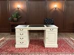 Klassiek Engels bureau wit #585, Huis en Inrichting, Bureaus, Ophalen of Verzenden, Zo goed als nieuw, Bureau