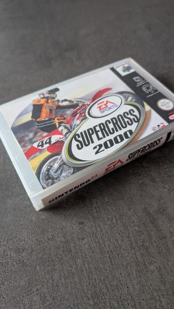 N64 Supercross 2000 game case beschikbaar voor biedingen