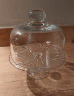 Glazen schaaltje met afdekschaal, Huis en Inrichting, Keuken | Servies, Ophalen, Glas of Glazen, Overige stijlen, Glas