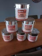 6 nieuwe blikken vlonderbeits, Minder dan 5 liter, Ophalen of Verzenden, Nieuw, Verf