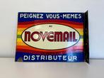 Vintage Novemail Emaille Reclamebord, Ophalen of Verzenden