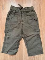 H&M L.O.G.G. jongens 2 in 1 broek groen maat 80, Gebruikt, Broekje, H&M, Ophalen of Verzenden