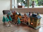 Kerstdorp 17 dlg, met verlichting, Ophalen of Verzenden, Zo goed als nieuw