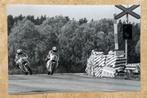 Org z/w foto 20x30 cm J Middelburg-B v Dulmen GP Finland '80, Verzenden, Nieuw, Motoren