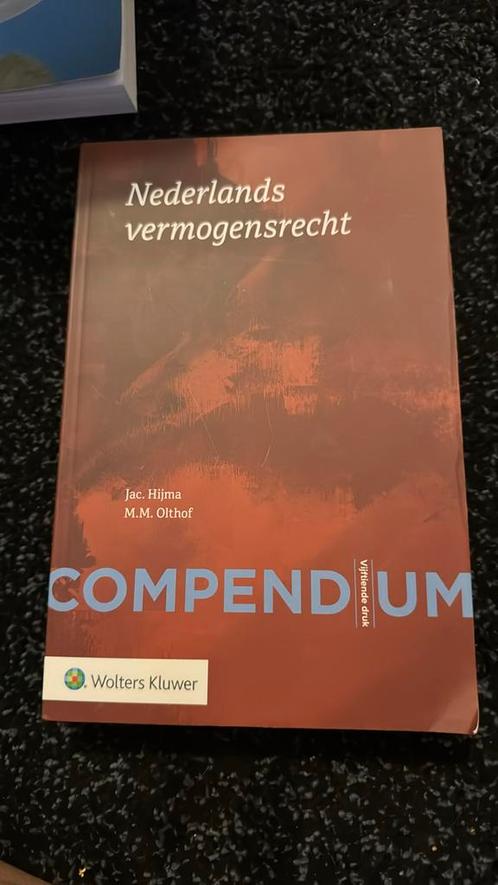 15e druk Compendium Nederlands vermogensrecht, Boeken, Wetenschap, Zo goed als nieuw, Ophalen of Verzenden