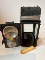 Antieke kaarslamp, J.G. Lieb Biberach a/Riss, Ophalen of Verzenden