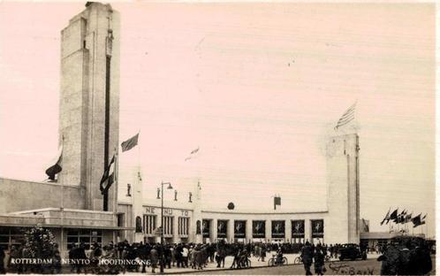 1928 ROTTERDAM Nenyto Hoofdingang, Verzamelen, Ansichtkaarten | Nederland, Gelopen, Zuid-Holland, 1920 tot 1940, Ophalen of Verzenden