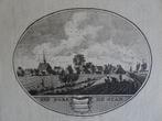 Originele gravure De stad aan het Haringvliet, 1793 Brouwer, Antiek en Kunst, Kunst | Etsen en Gravures, Verzenden