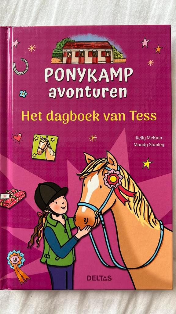 Ponykamp avonturen - het sagboek van Tess, Boeken, Kinderboeken | Jeugd | onder 10 jaar, Zo goed als nieuw, Fictie algemeen, Ophalen of Verzenden