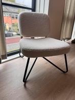 Bronx71 Teddy Stoel - Stijlvol en Comfortabel!, Huis en Inrichting, Stoelen, Ophalen, Wit, Zo goed als nieuw, Eén
