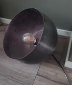 Brons met zwarte gloed, lamp, Huis en Inrichting, Lampen | Lampenkappen, Overige kleuren, 25 tot 50 cm, Rond, Ophalen of Verzenden