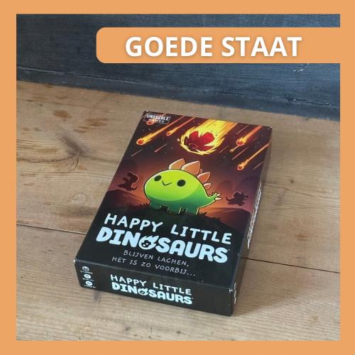 Happy Little Dinosaurs | Bordspel | Kaartspel | Nederlands, Een of twee spelers, Ophalen of Verzenden, Zo goed als nieuw