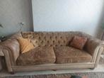 Bankstel chesterfield, Huis en Inrichting, Banken | Bankstellen, Gebruikt, Chesterfield, Tweepersoons, 75 tot 100 cm