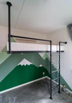 Hoogslaper (hangbed), Huis en Inrichting, Slaapkamer | Stapelbedden en Hoogslapers, Ophalen, Gebruikt, Eenpersoons, 160 tot 180 cm
