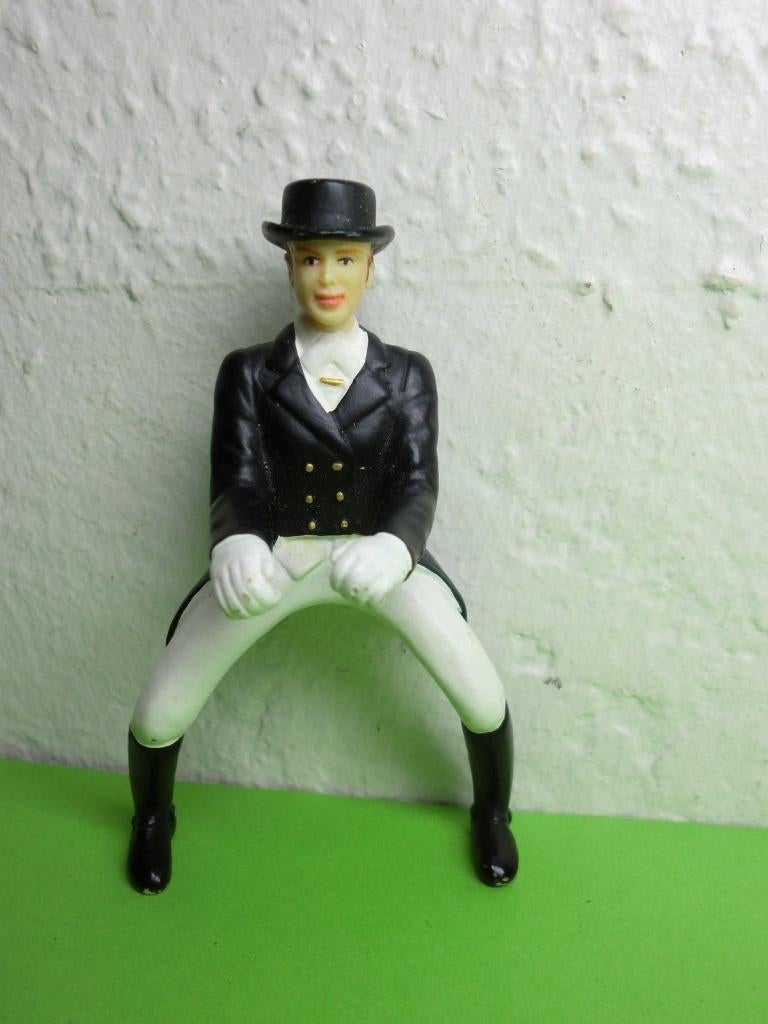 Schleich dressuur ruiter, Ophalen of Verzenden, Gebruikt, Paard, Beeldje of Figuurtje